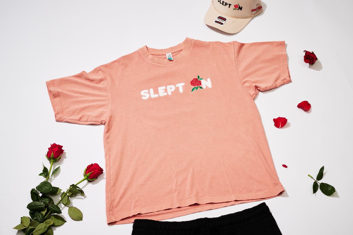 SLEPT ON Embroidered Tee