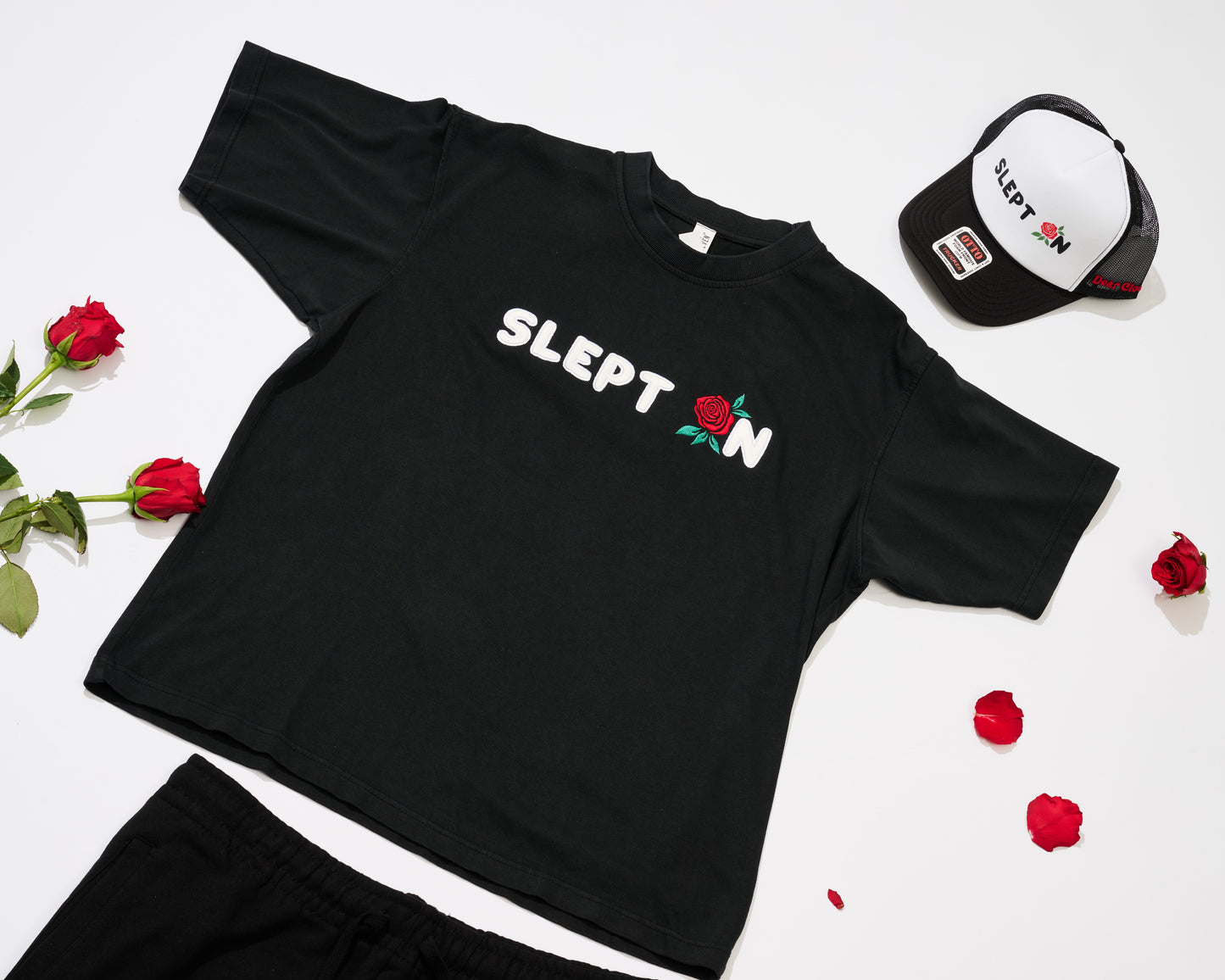 SLEPT ON Embroidered Tee