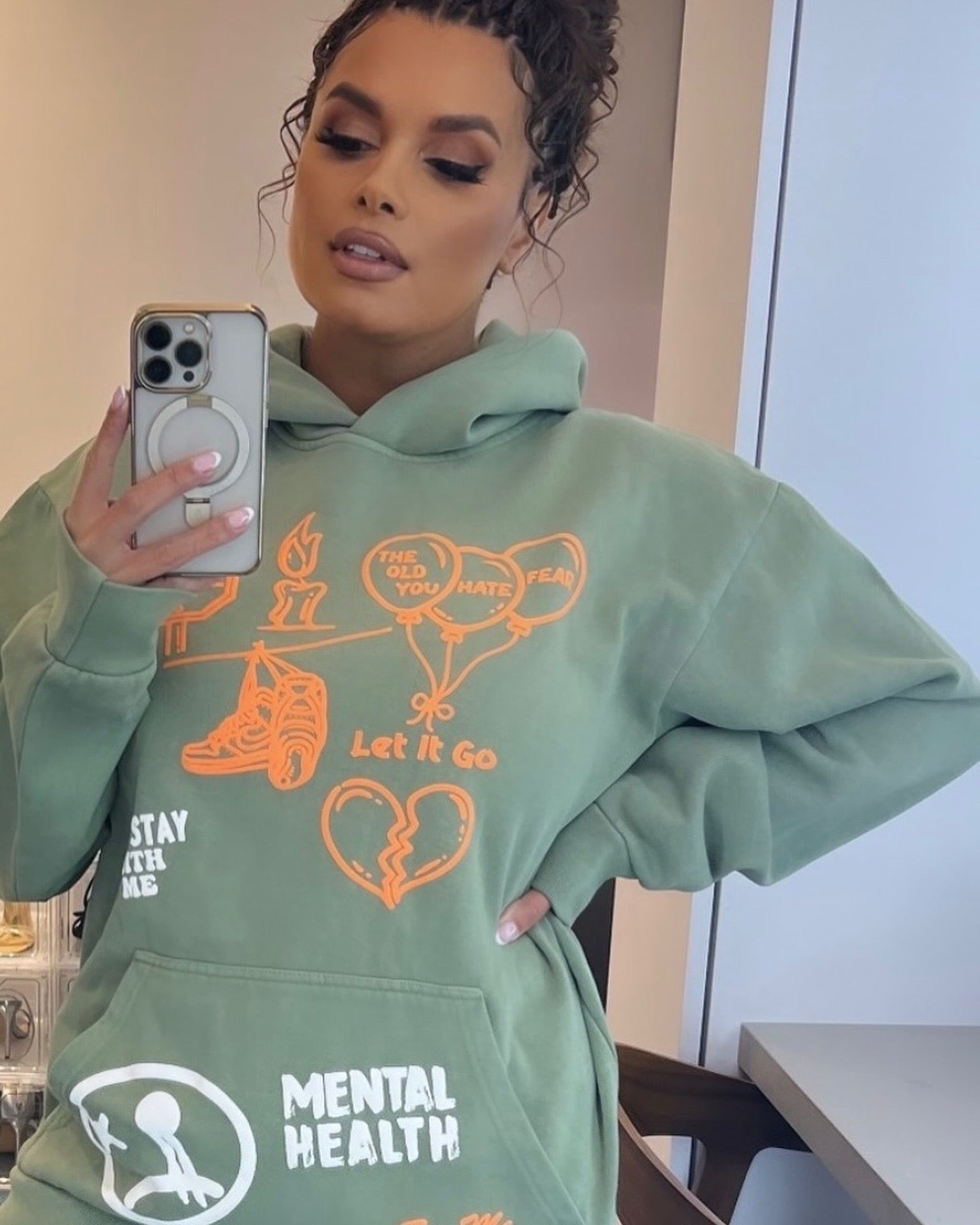 MENTAL HEALTH pullover Hoodie