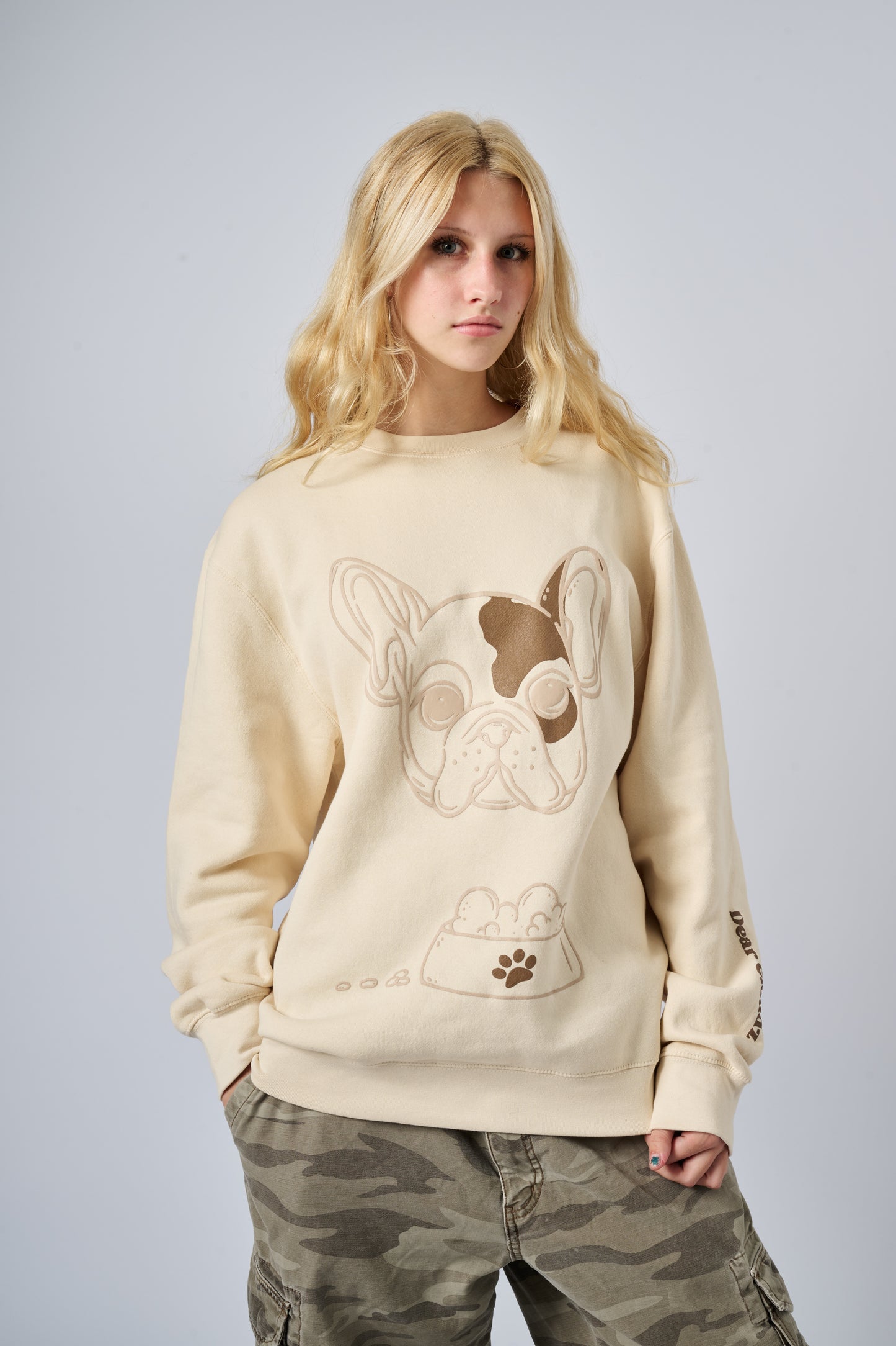 FRENCHIE Unisex Crewneck Sweater
