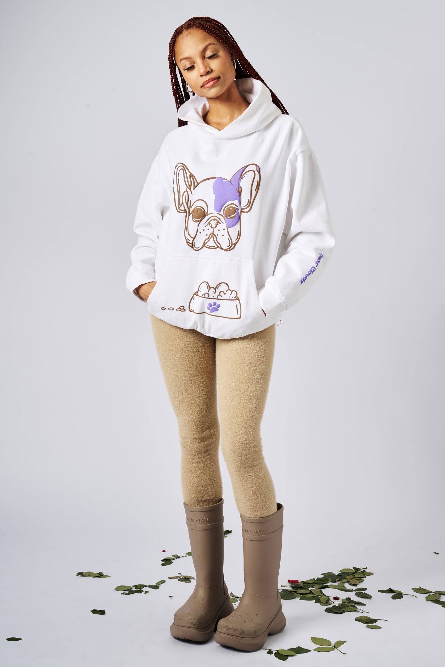 FRENCHIE pullover Hoodie