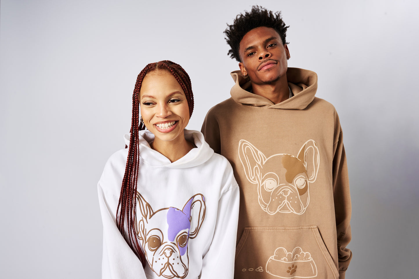 FRENCHIE pullover Hoodie