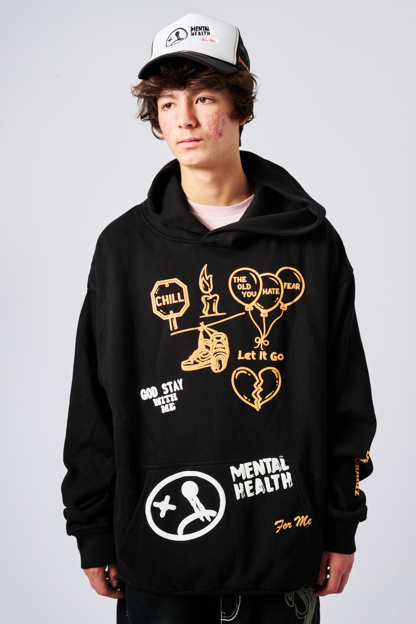 MENTAL HEALTH pullover Hoodie