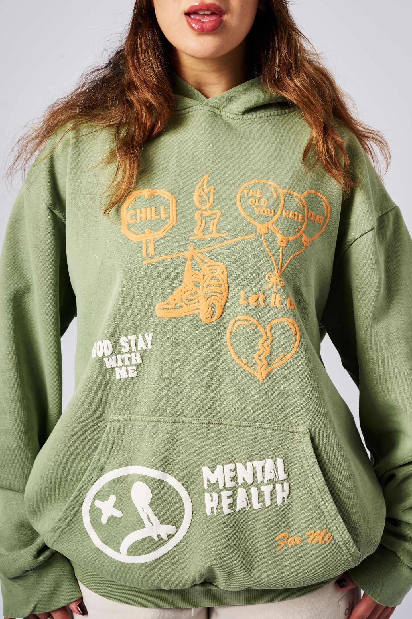 MENTAL HEALTH pullover Hoodie