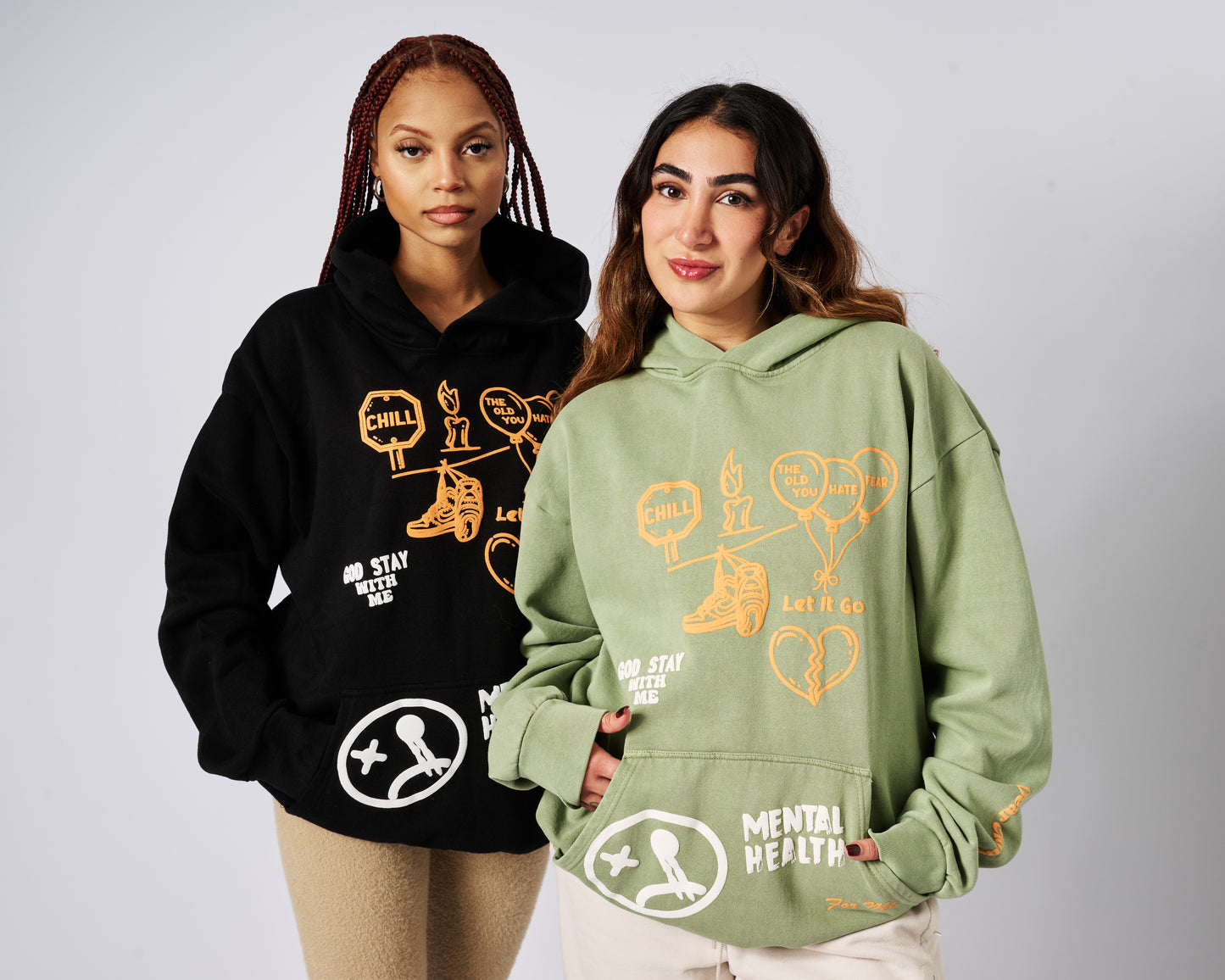 MENTAL HEALTH pullover Hoodie