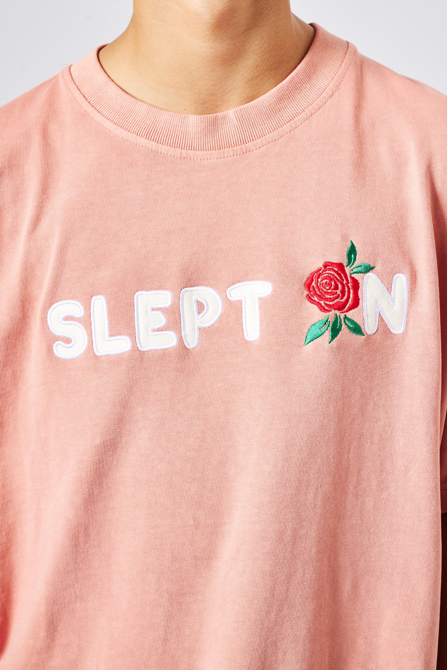 SLEPT ON Embroidered Tee