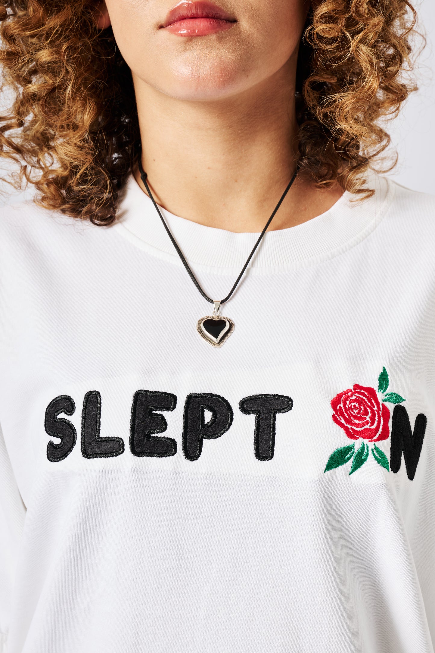 SLEPT ON Embroidered Tee
