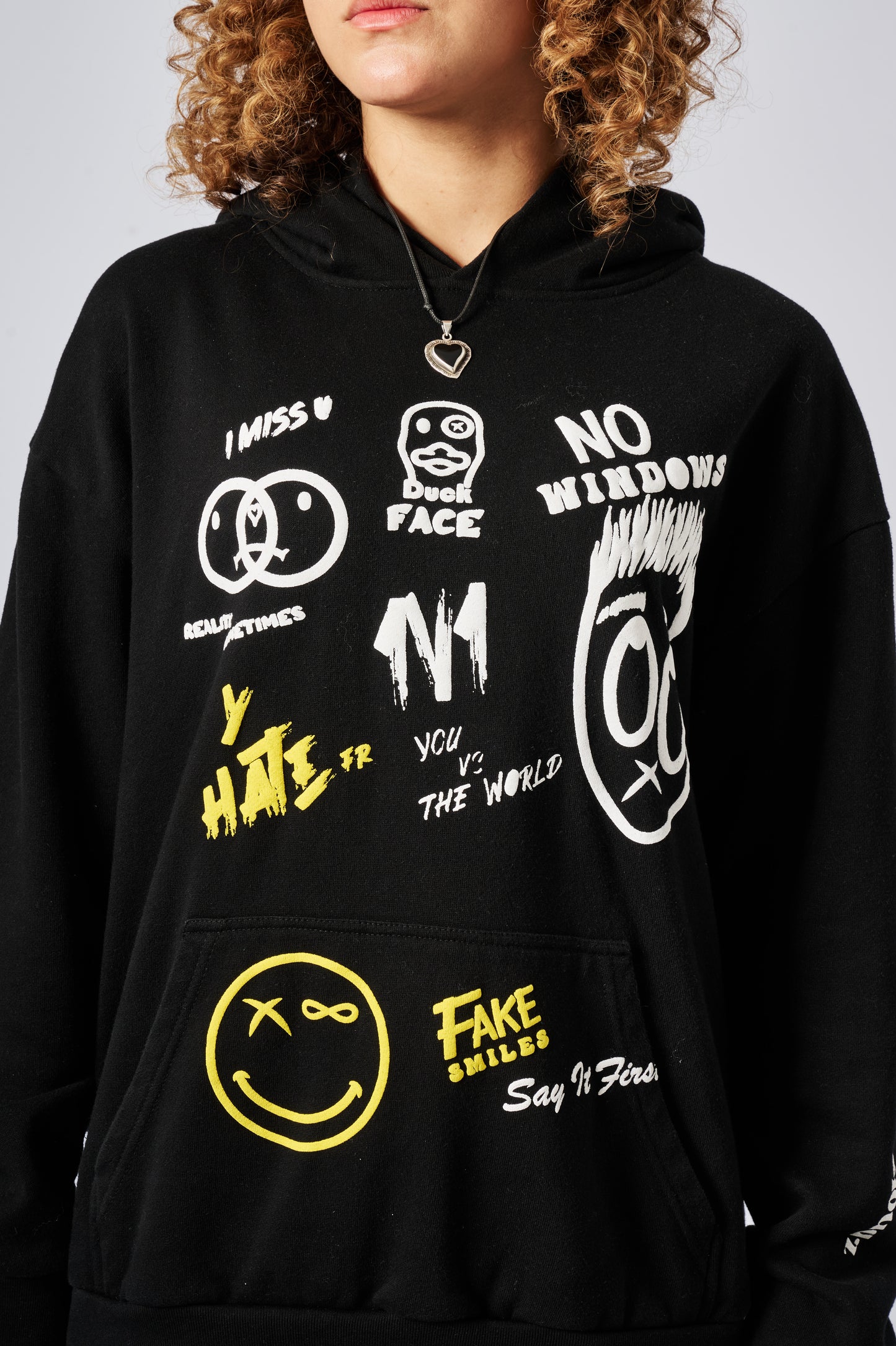 DUCK FACE pullover Hoodie